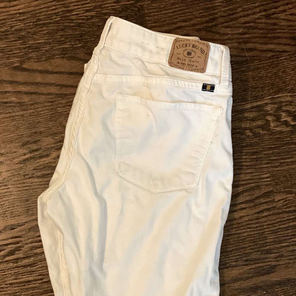 Lucky white jeans